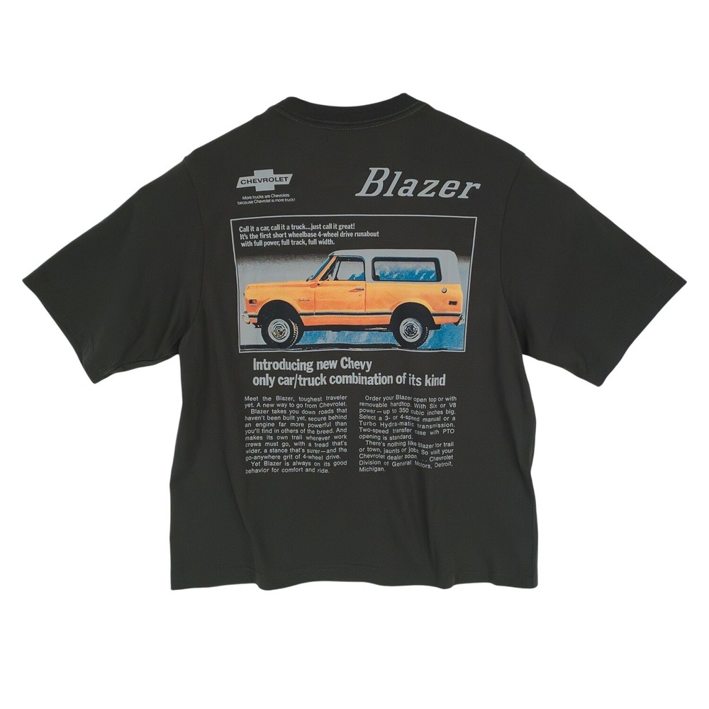GM Chevrolet Blazer Official Licensed‎ Short Sleeve T Shirt Mens Small